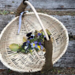 花摘みバスケット　flower picking basket